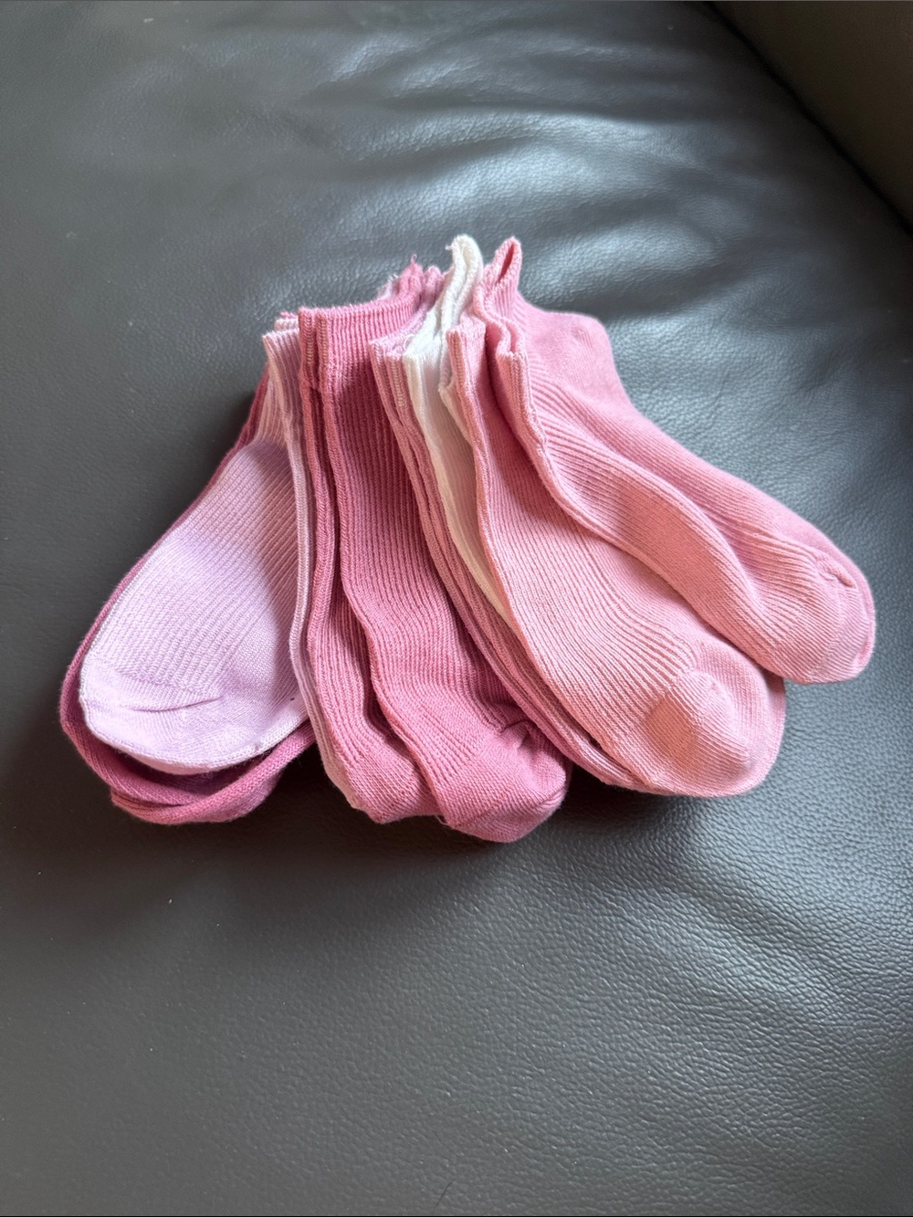Pack of kids Pink Low-Cut Socks - 6 Pack